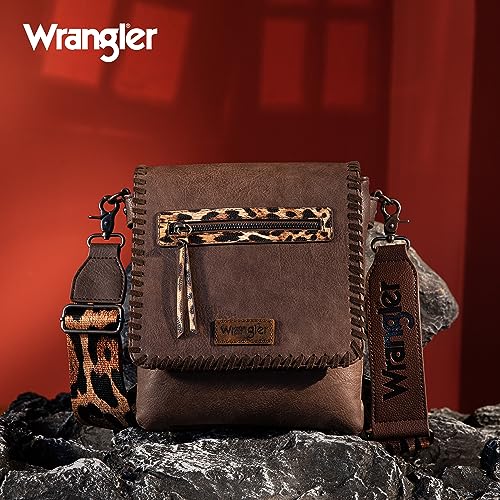 Wrangler Crossbody Bags for Women Vintage Hand Woven Shoulder Purse2