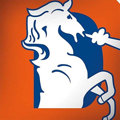 Skinit Decal Laptop Skin Compatible with Latitude 5520 - Officially Licensed NFL Denver Broncos Retro Logo Design
