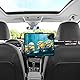 Homeet Tablet Halterung Auto Verstellbar, Tablet Halter Kopfstütze KFZ Halterung Universal für iPad/iPhone/Samsung Galaxy Tabs/Kindle Fire HD/Nintendo Switch, für 4,4-11 Zoll Geräte, ROT