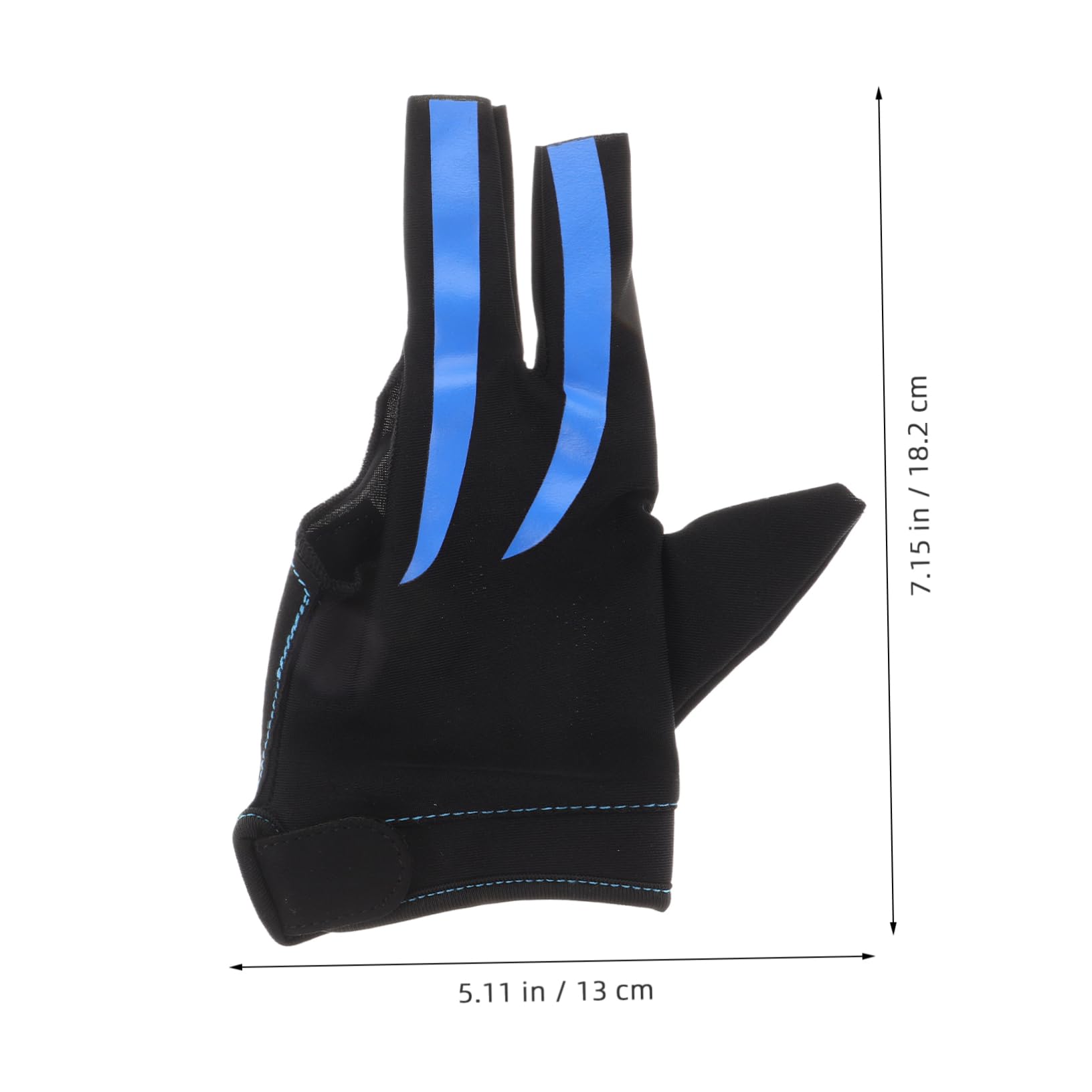 HANABASS Elastic Billiards Glove Left Hand Protective Pool Gloves Comfortable Sports Grip for Men Snooker Billiard