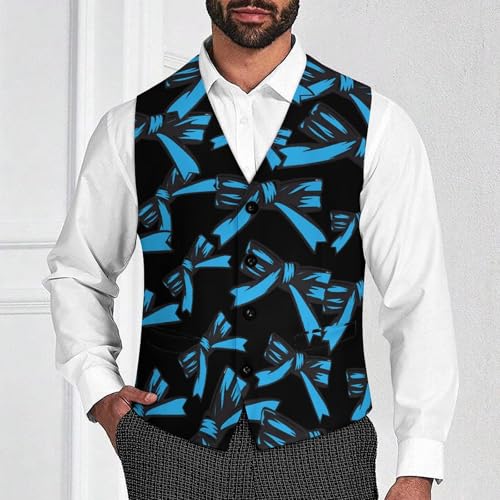 Jiu Jitsu Belt Trendy Vest Suit for Men V Neck Formal Dress Waistcoat Vests Business Slim Fit4