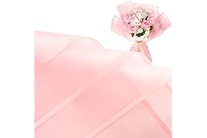 Jutieuo 20 Sheets Flower Wrapping Paper Sheets