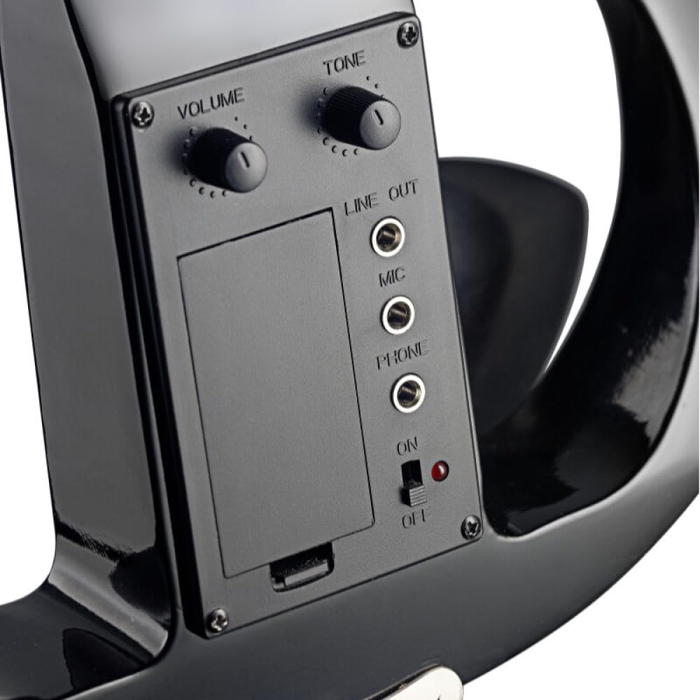 Stagg Evn X-4/4 BK Taille Complète pour Violon Électrique – Noir