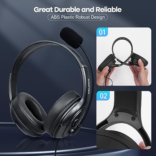 Mairdi M806UC Usb Headset With Microphone thumb #5