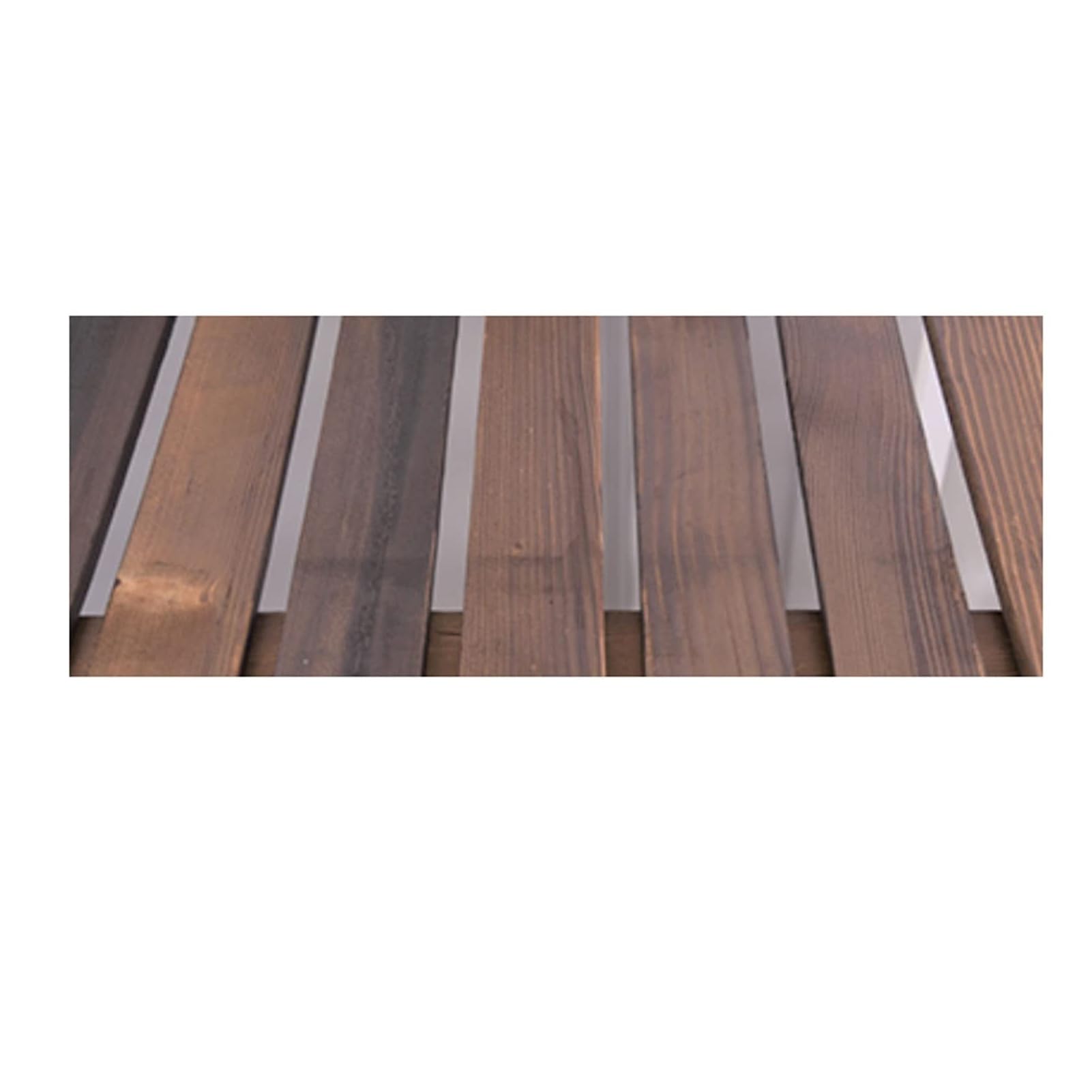 Pantalla protectora de madera maciza con marco de obturador de alta resistencia