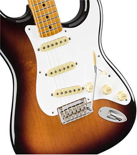Fender Vintera Stratocaster 50s Modified Touche en érable 2 couleurs - Les Beatles, Paul McCartney, John Lennon, RIngo Starr, George Harrison Fender Vintera Stratocaster 50s Modified Touche en érable 2 couleurs – Image 4