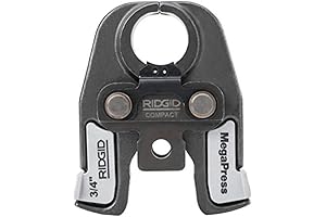 48438 3/4" MegaPress Compact Press Jaw for Pressing Steel and Black Iron Pipe