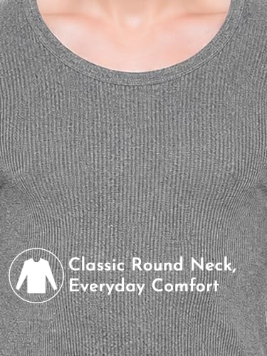 Image of BODYCARE Men's Slim Fit Thermal Top Round Neck Full Sleeves Pack Of 1