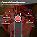 Hidden Camera Detector, Hidden Device Detector, Anti Spy Bug Detector, Spy Camera Finder, Wireless Camera Finder, RF Signal & GPS Tracker Scanner for Travel, Hotel, Car & Office Privacy Protection