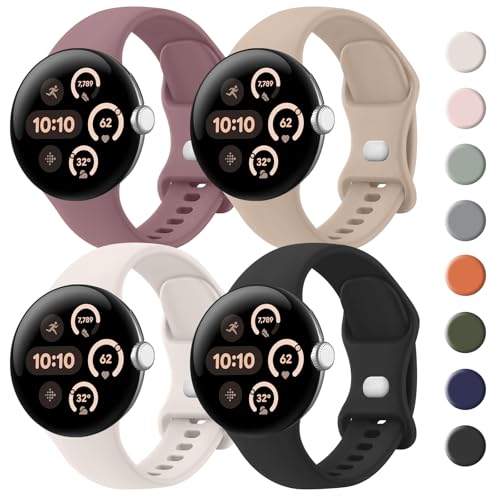 Correas Vanjua para Google Pixel Watch 3 41mm 4-pack miniatura 1