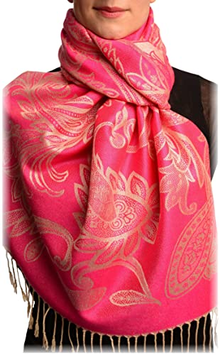 Écharpe pashmina fuchsia pour illuminer vos tenues