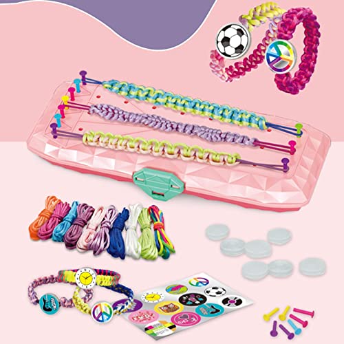 Kit para fazer pulseira infantil | Bracelete da AmizaString Set Brinquedos,barbante e pulseira, arte