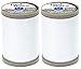 2-Pack - COATS & CLARK Dual Duty XP Heavy Thread, 125-Yard, White