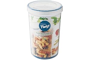 LOCK & LOCK Easy Essentials Twist Food Storage Lid with Airtight Container
