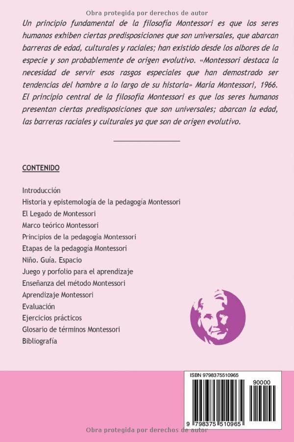 Miniatura 2 de Pedagogía Montessori Historia, teoría, etapas, juegos, prácticas y ejercicios (Spanish Edition)