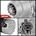 A-Premium Starter Motor Compatible with Infiniti G35 2003-2007, M35 2006-2008, FX35 2003-2008 & Nissan 350Z 2003-2007, 3.5L, 12V 1.4KW 10-Teeth Clockwise, Replace# 23300AM600, 23300AM60A