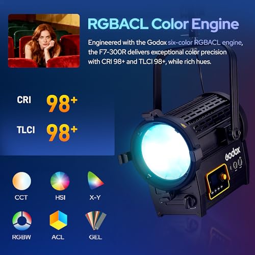 GODOX F7-300R RGB撮影ライト の商品画像 1