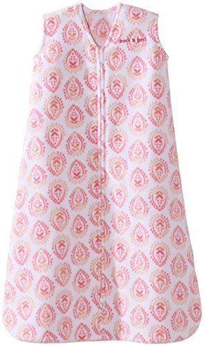 Halo SleepSack, Micro-fleece, Pink Medallion, Small