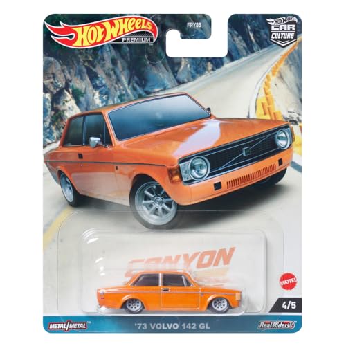 Hot Wheels Car Culture - Volvo 142 GL 1:64 miniatura 6