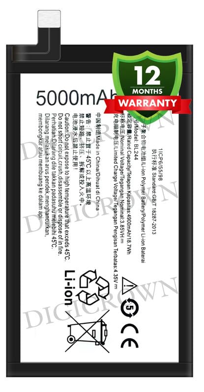 Image of Original BL244 Battery Compatible for Lenovo Vibe P1 (P1c58, P1a41) | Vibe P1 Pro | Vibe P1 Turbo (P1a42, P1c72) - (5000mAh) - 1 Year Warranty
