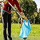 81cm Greifzange für Senioren - Faltbare Greifzange mit starkem Griff und 360° Drehkopf, Ergonomischer Greifer für Senioren, Robuste Müllzange für tägliche Aufgaben, Blau