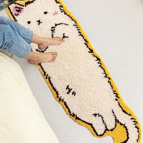 Tapis de bain à chat séchage lavable pour un entretien hygiénique facile