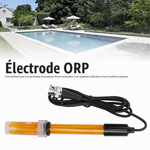 Sonde de remplacement ORP remplaçable, électrode de testeur ORP remplaçable Bonne conductivité Écologique pour les piscines pour les aquariums pour la culture hydroponique