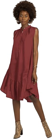 Kleid rotbraun Clearance