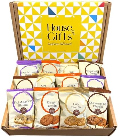 Biscuits Gift Set Biscuit Hamper Including 12 Packs of Two Grandma Wild's Classic Biscuits (24 Single Total) Ideal Biscuit Lovers Gift