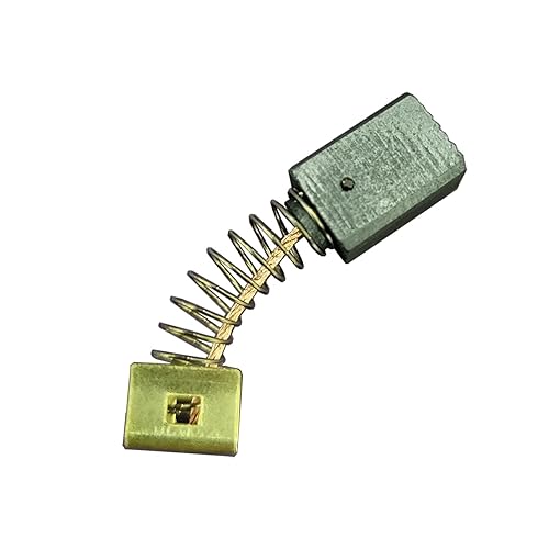 Miniatura 2 de 2 pares (4 piezas) de 596071-00 cepillos de carbono para amoladora angular con corte automático, compatibles con Black & Decker AST15 CD110 CD115