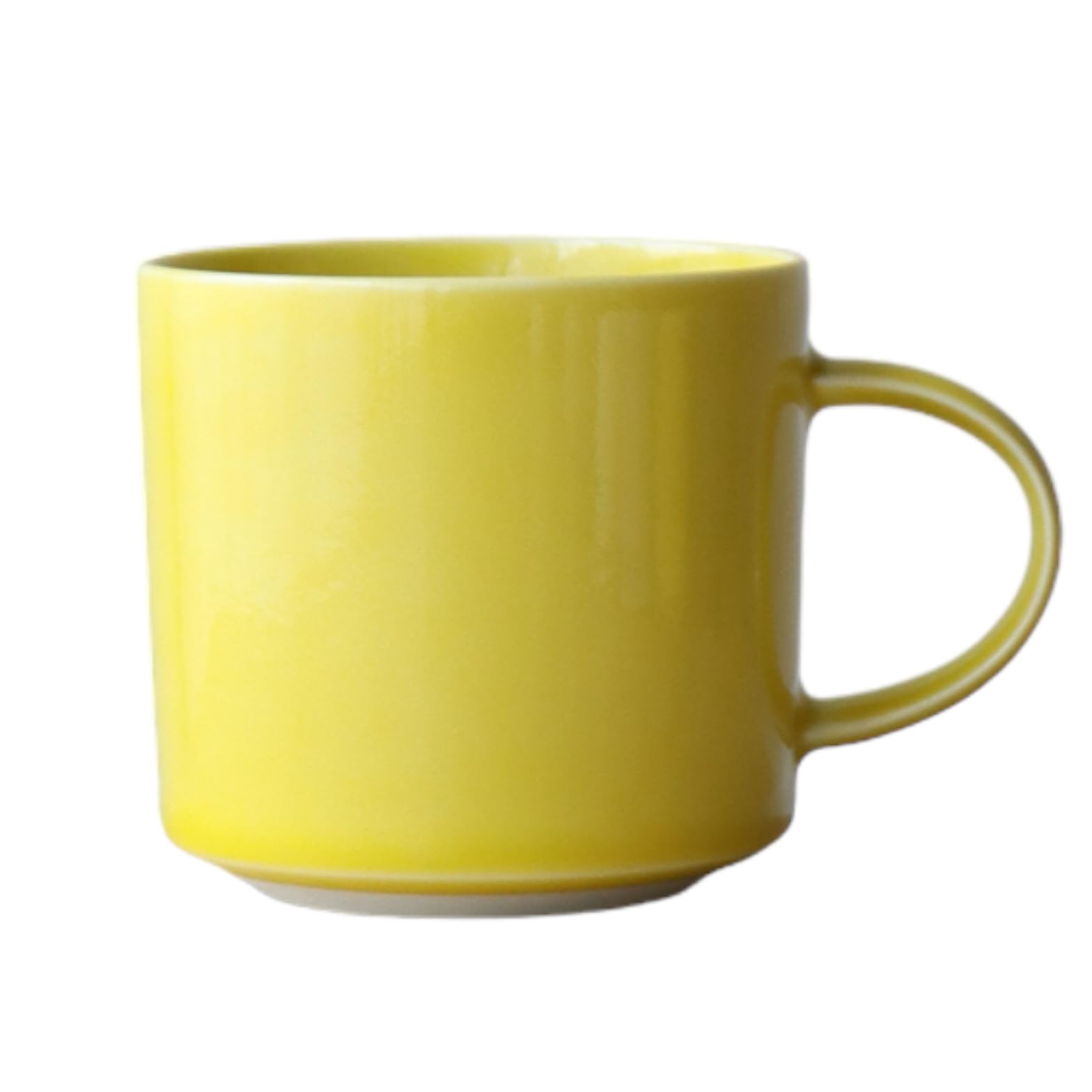 Hasami Ware Natural Series Mug, L, Yellow, Koshun Kiln, Ceramic, Made in Japan (Yellow, Mug, L) : Home & Kitchen
