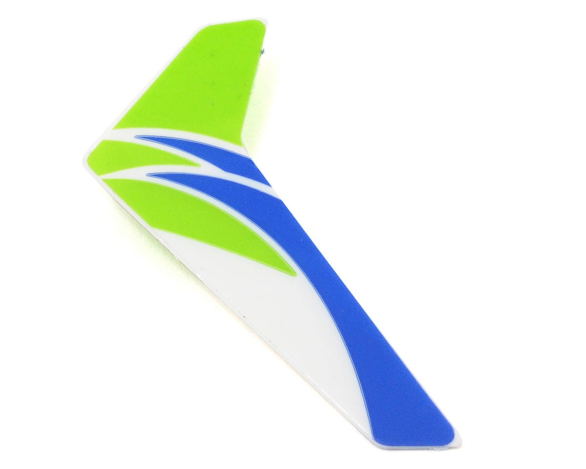Green Vertical Fin with Decal: mCP X