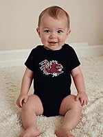 Vista 90 de Wes and Willy Baby College Team - Paquete de 3 mamelucos de algodón