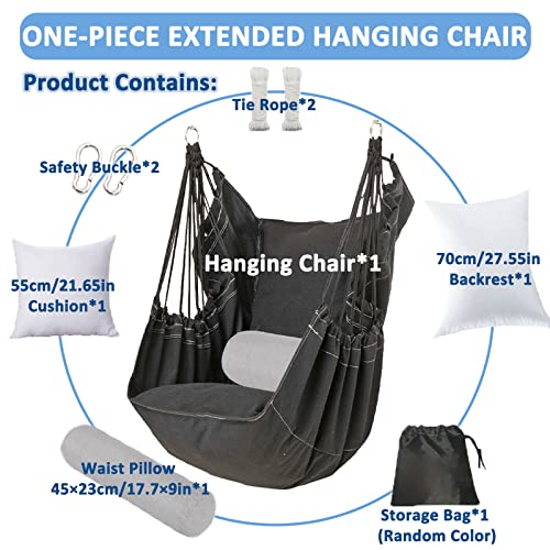 Chaise suspendue de style épuré pour décoration de chambre moderne - 5