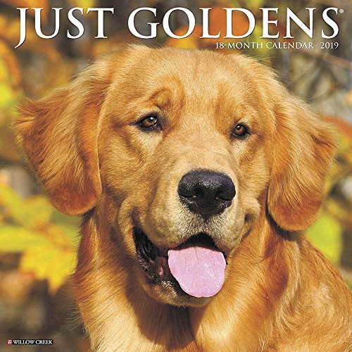 Just Goldens 2019 Wall Calendar (Dog Breed Calendar)