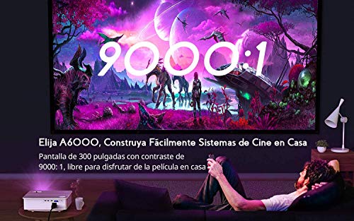 COOAU-Proyector-1080P-Nativo-Full-HD-8000-Lumenes-Proyector-Portatil-300-Duplicar-Pantalla-1080p-Nativo-Mini-Proyector-Inalambrico-Cine-en-Casa-para-HDMIUSBVGAAV