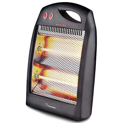 Electric Heater for Bedroom Space Heaters for Indoor Use Infrared Heater Mini Tent Heater with Adjustable Thermostat Quiet Ceramic Heater Fan