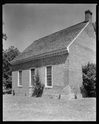 Photo: Hickory Neck Church,Blissland Parish,Toano,Virginia,VA,Architecture,c1930 2