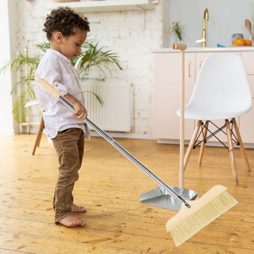 LIFKOME Holzbesen Mit Borsten Für Haushalt Geeignet Für Innen Und Außenbereich Für Küche Und Büro – Bild 5