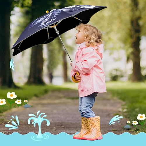 Parapluie enfant bleu foncé Chic Starry Bear taille unique - 7