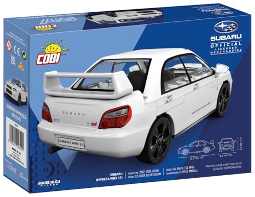 COBI Subaru Impreza WRX STI, 65 Piezas miniatura 4