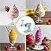 Tmbeg Dairy Free Ice Cream Maker Attachment for KitchenAid Stand Mixer, Frozen Yogurt and Sorbet Maker, Soft Serve Dessert Machine, Dishwasher Safe for Kitchen aid Ice Cream Attachment
