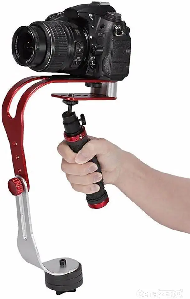 Estabilizador Manual Steadycam P/Câmera e Celular Filmagem Filmar Grav