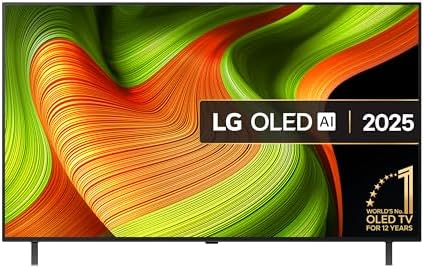 LG OLED55B56LA 55-Inch OLED 4K UHD Smart TV, B5 Series, (α8 AI Pr...