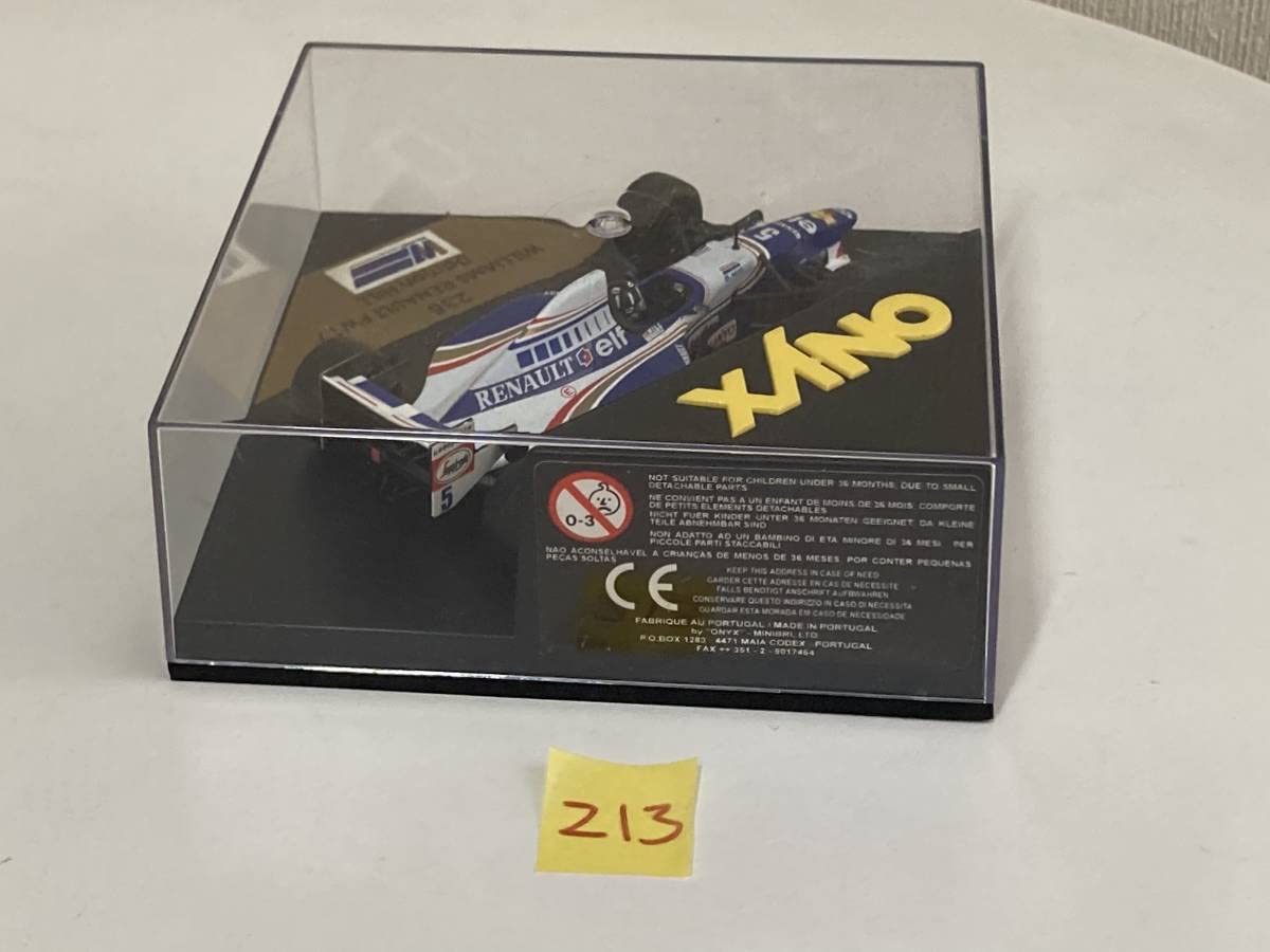 Amazon | ONYX オニキス 1/43 オニキス 235 ウィリアムズ ルノー FW17