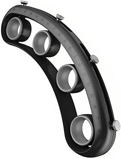 Mikinona Accessories Musical for Hand Bands System Piano Finger Portable Guitar Expander Trainer Strengthener Black Span Tool Practice Expansion & Exerciser Bass Training Sleeve Instrument