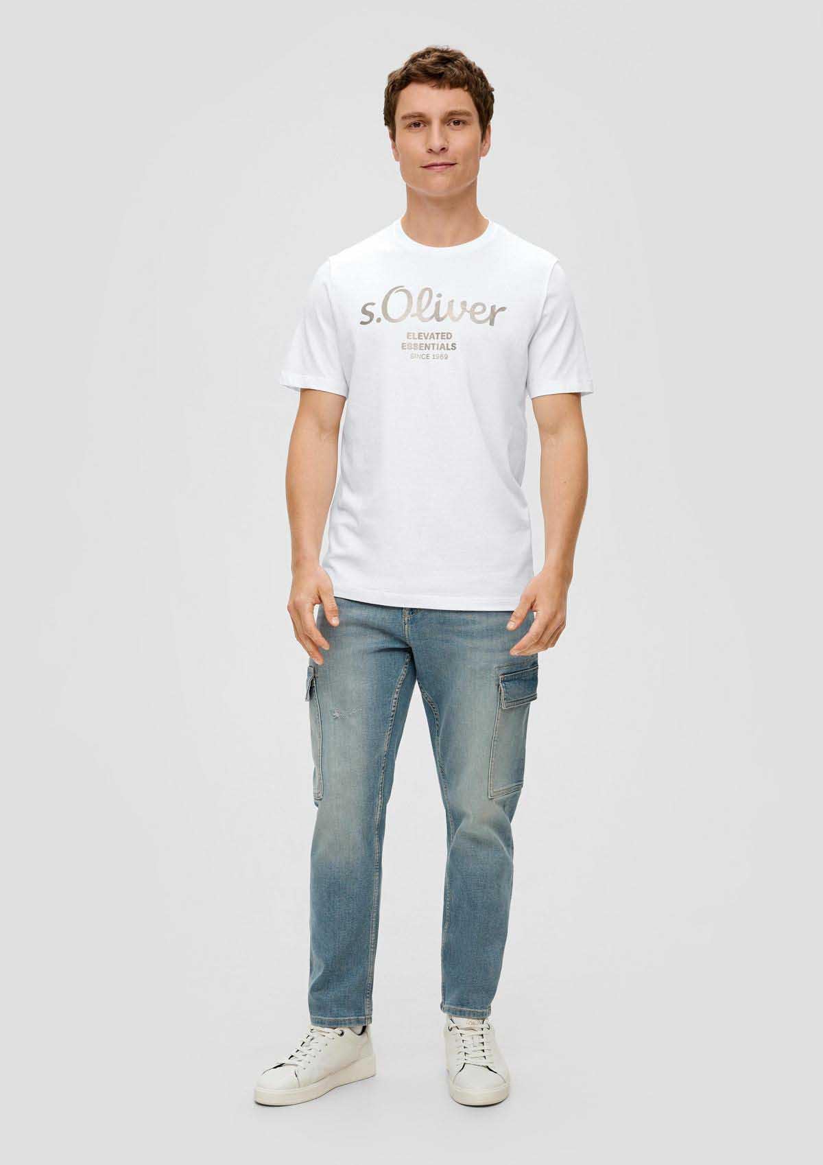 s.Oliver Herren T-Shirt mit Logodruck (DE/NL/SE/PL – Bild 3
