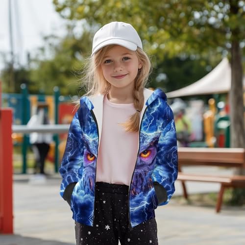 WELLFLYHOM Zip Up Kids Sweatshirts Graphic for Boys 6-16 Fleece Lined Long Sleeve Hoodies with Pocket Kids Sweater Top4