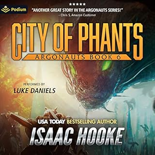City of Phants Audiolibro Por Isaac Hooke arte de portada