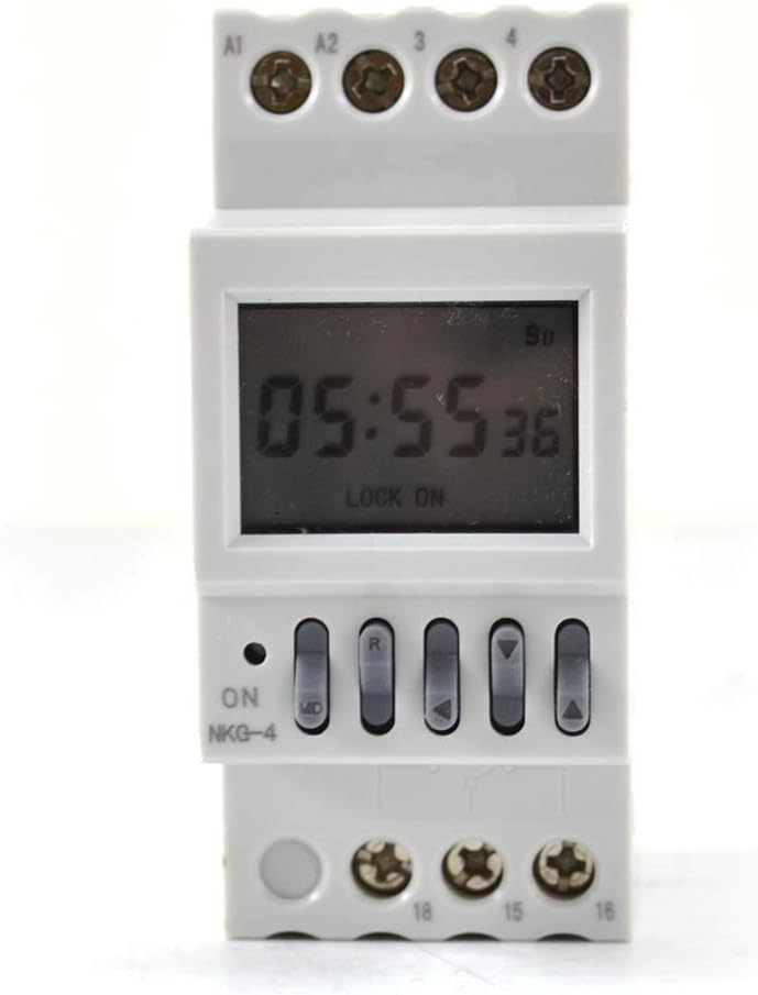 Superior Electric SW40T Programmable Digital Timer Switch 110V AC 16A Automatic Factory School Bell Control Instrument – 40 Groups